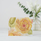 Roos Briefkaart (Staand voorkant)