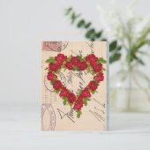 Roos Briefkaart Collage (Staand voorkant)