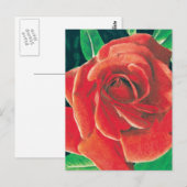 Roos Briefkaart door Jacob Grimm (Voorkant / Achterkant)