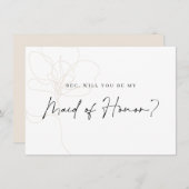 Roos briefkaart met ontwerpkaart (Voorkant / Achterkant)