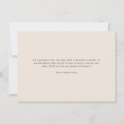 Roos briefkaart met ontwerpkaart (Achterkant)