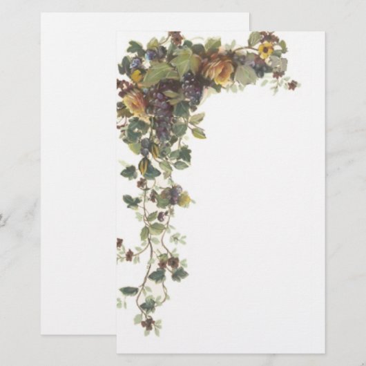 Roos Briefpapier (Voorkant / Achterkant)