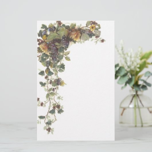 Roos Briefpapier (Staand voorkant)