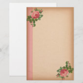  Roos Briefpapier (Voorkant / Achterkant)