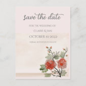  Roos (brij) Briefkaart (Voorkant)