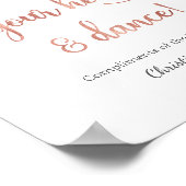 roos bruiloft  poster (Hoek)