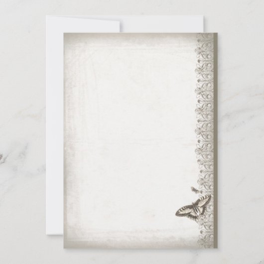 roos bruiloft uitnodiging (Achterkant)