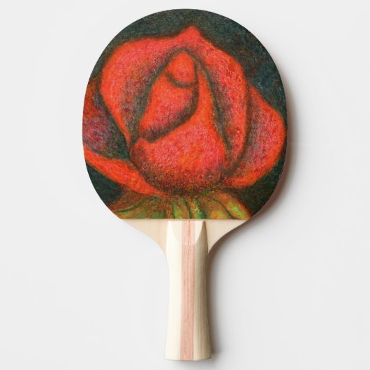 "Roos Bud #1" Ping Pong Paddle Tafeltennisbatje (Voorkant)