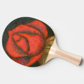 "Roos Bud #1" Ping Pong Paddle Tafeltennisbatje (Zijkant)