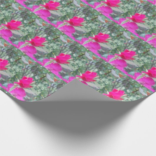 roos bud cadeaupapier (Hoek)