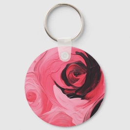 Roos Bud Sleutelhanger