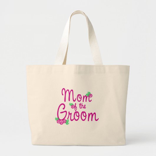 Roos Buds Wedding Grote Tote Bag (Voorkant)