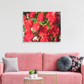 Roos bundel canvas afdruk (Insitu (Woonkamer))