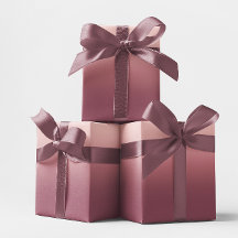 Roos Burgundy en Blush Pink Ombre