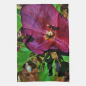 Roos Burgundy Pink Lenten Theedoek (Verticaal)