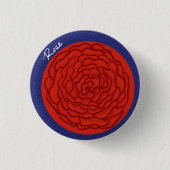 Roos Button (Voorkant)