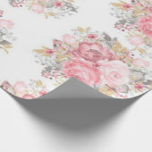 Roos Cadeaupapier (Hoek)