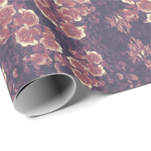  Roos Cadeaupapier (Rol Hoek)