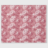 Roos Cadeaupapier (Vlak)