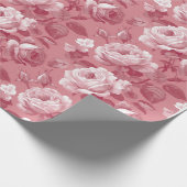 Roos Cadeaupapier (Hoek)