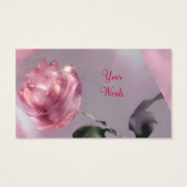 Roos Cadeaus Label Visitekaartje (Achterkant)