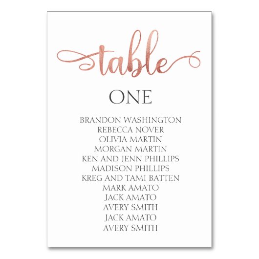 Roos Calligrafie Weddenschappen Kaart 3.5x5 (Voorkant)