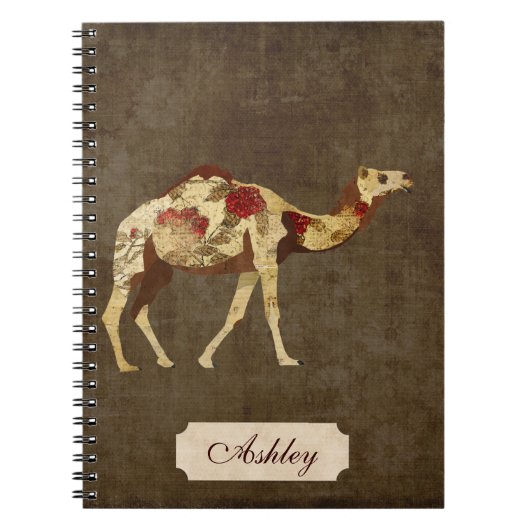 Roos Camel Notebook Notitieboek (Voorkant)