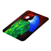 Roos Camelia 2008 Magneet (Linkerzijde)