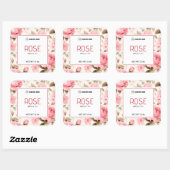 Roos Candle Label Sticker (Vel)