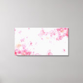 Roos canvas afdruk (Voorkant)