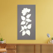 Roos Canvas Afdruk (Insitu (Woonkamer))