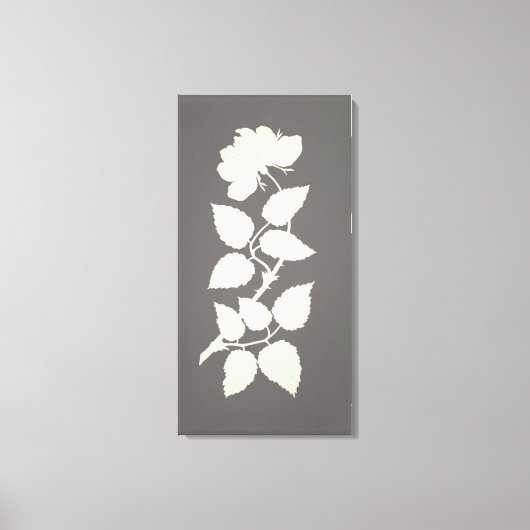 Roos Canvas Afdruk (Voorkant)