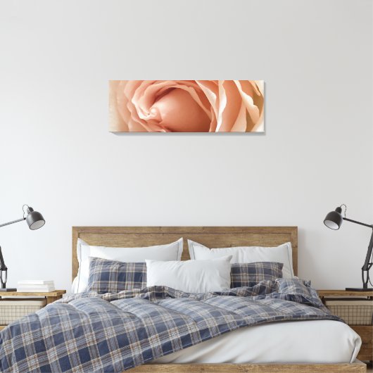 Roos Canvas Afdruk (Insitu (Slaapkamer))