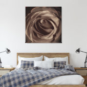  Roos Canvas Afdruk (Insitu (Slaapkamer))
