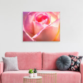 Roos Canvas Afdruk (Insitu (Woonkamer))