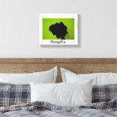 Roos Canvas Afdruk (Insitu (Slaapkamer))