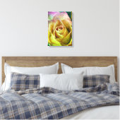Roos Canvas Art Afdruk (Insitu (Slaapkamer))
