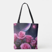 Roos Canvas tas (Achterkant)