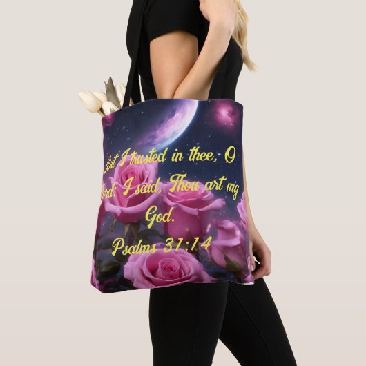 Roos Canvas tas (Dichtbij)