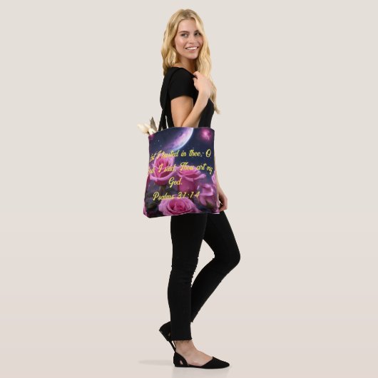 Roos Canvas tas (Op model)