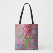 Roos Canvas tas (Voorkant)