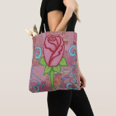 Roos Canvas tas (Dichtbij)
