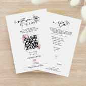 Roos Capture The Love Photo I Spy Wedding Menu