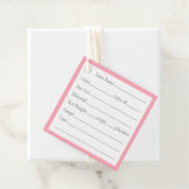 ROOS CELTIC KNOT 2" Vierkante Garen Labels (In situ)