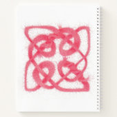 ROOS CELTIC KNOT 8.5x11 Spiraalvormig Notitieboek (Achterkant)