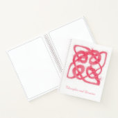 ROOS CELTIC KNOT 8.5x11 Spiraalvormig Notitieboek (Binnen)