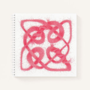 ROOS CELTIC KNOT 8.5x8.5 Spiraalvormig Notitieboek
