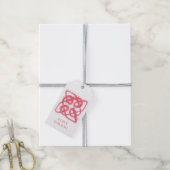 ROOS CELTIC KNOT Cadeau Labels Cadeaulabel (Met Touw)