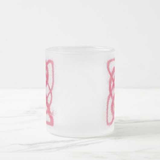 ROOS CELTIC KNOT Frosted Glass Mok (Center)