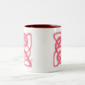 ROOS CELTIC KNOT Maroon Two-Tone Mok (Center)